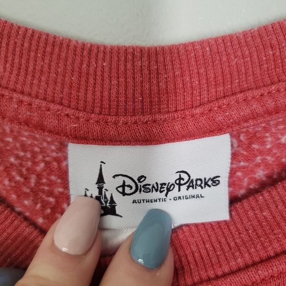 𝅺disney Mickey Mousekereer Roll call sequins sweatshirt girls large - Picture 3 of 5